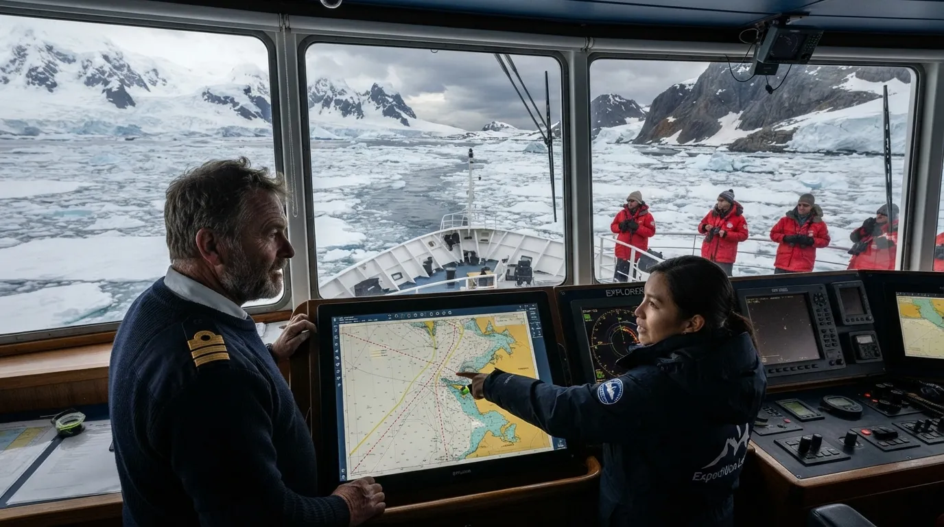 #6 - Itineraries Shift With Weather and Ice (Image Credits: Gemini)