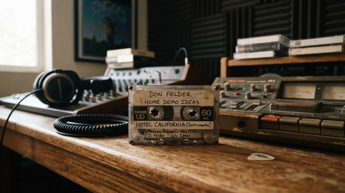 #14 - Hotel California: Don Felder's Home Demo Cassette (Image Credits: Gemini)