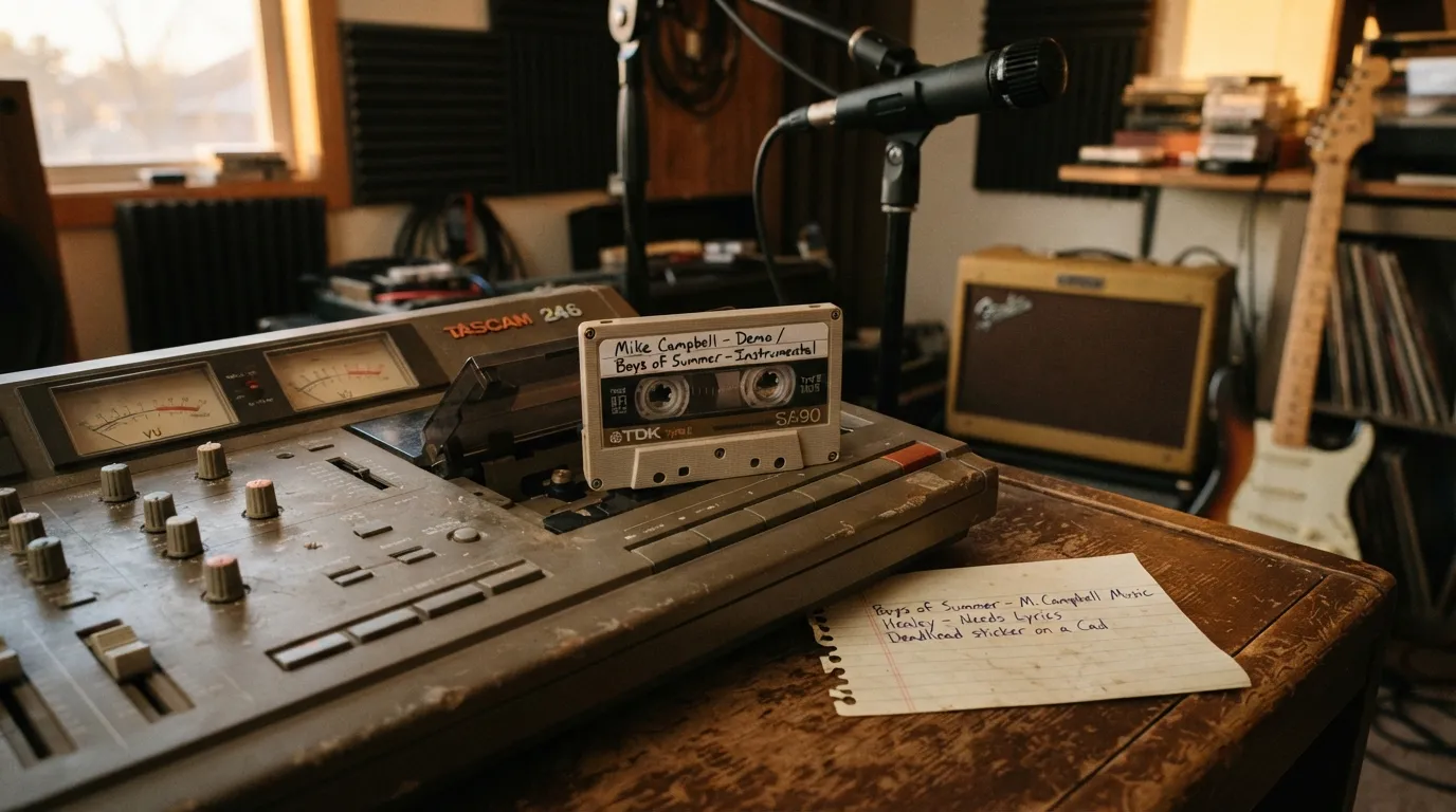 #2 - The Boys of Summer: Mike Campbell's Demo, Don Henley's Words (Image Credits: Gemini)