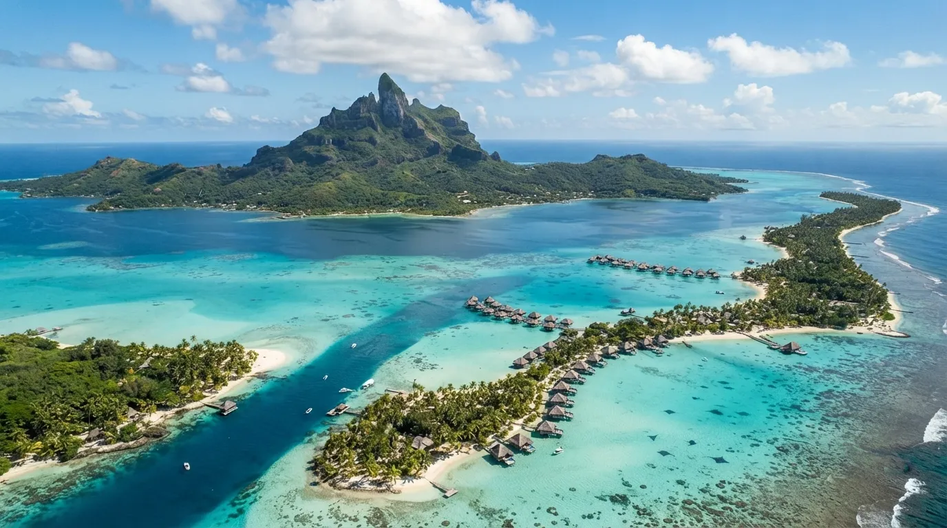#9 - Bora Bora, French Polynesia (Image Credits: Gemini)