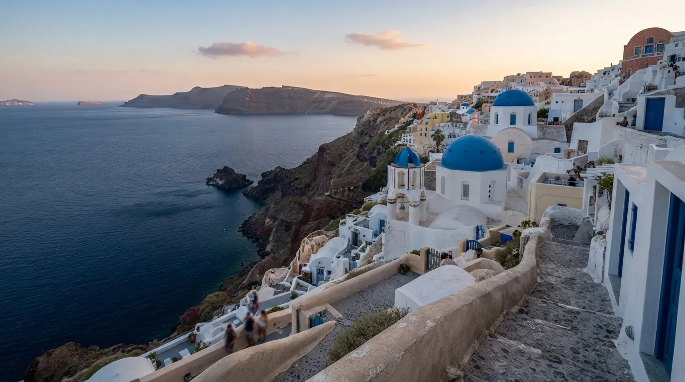 #6 - Santorini, Greece (Image Credits: Gemini)