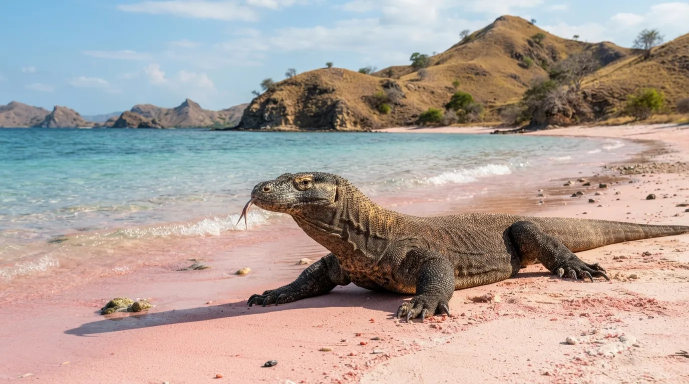 #3 - Komodo Island, Indonesia (Image Credits: Gemini)