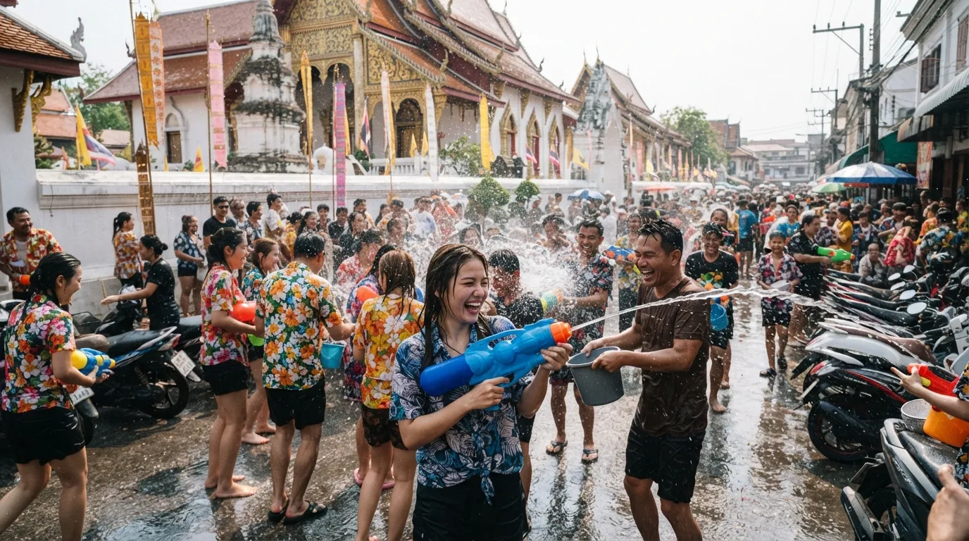 #20 - Songkran Water Festival in Thailand (Image Credits: Gemini)