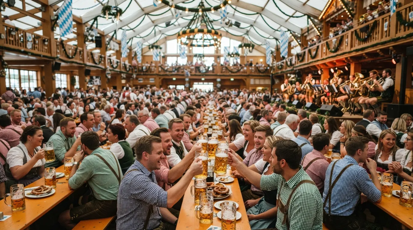 #18 - Oktoberfest in Munich, Germany (Image Credits: Gemini)