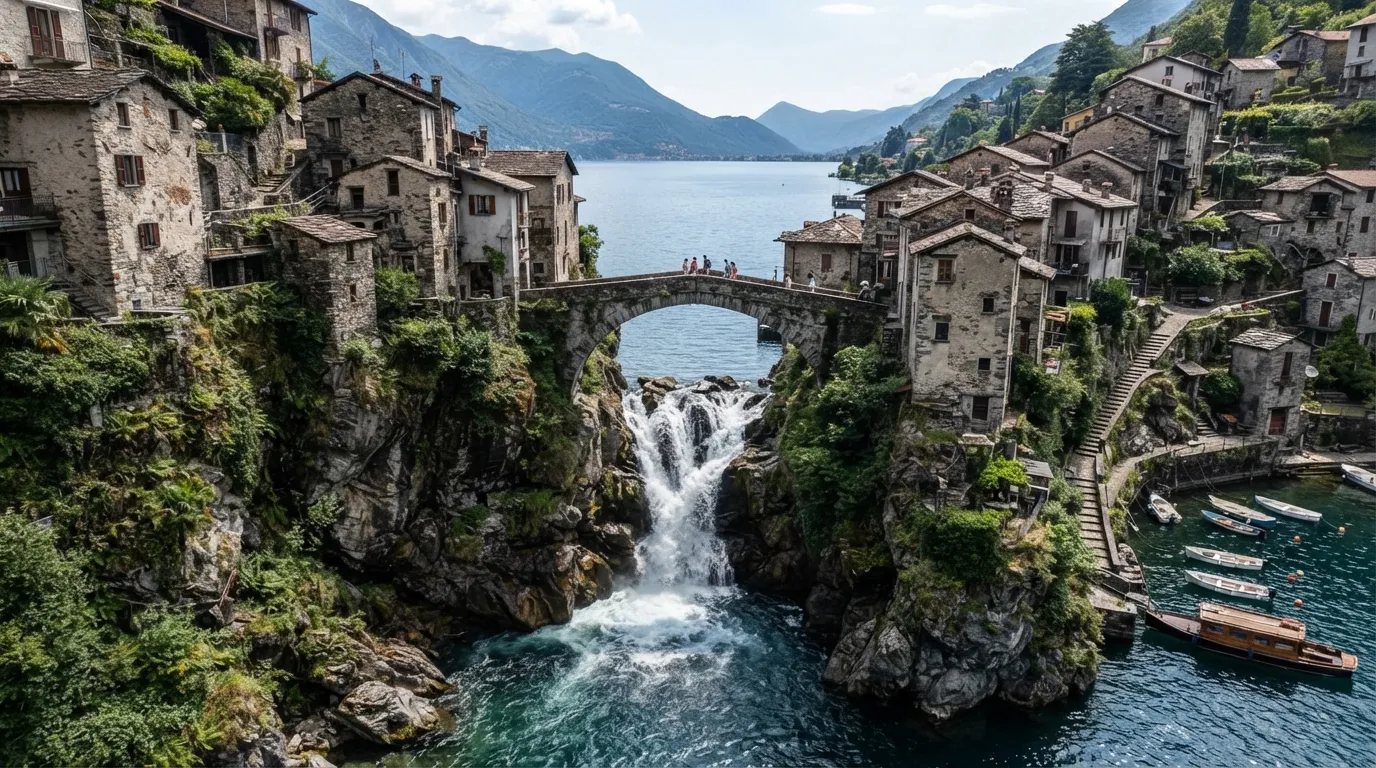 #9 - Nesso, Italy (Image Credits: Gemini)