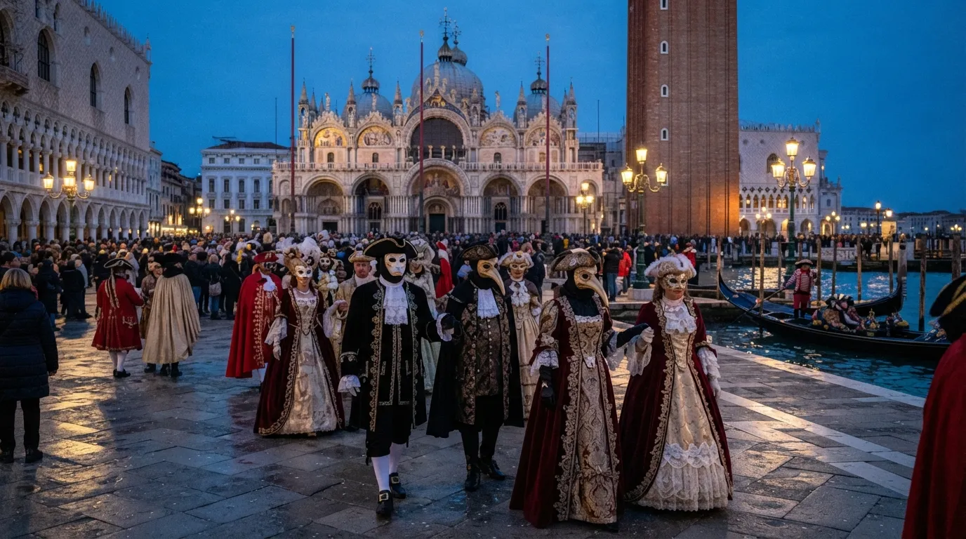 #16 - Venice Carnival in Italy (Image Credits: Gemini)