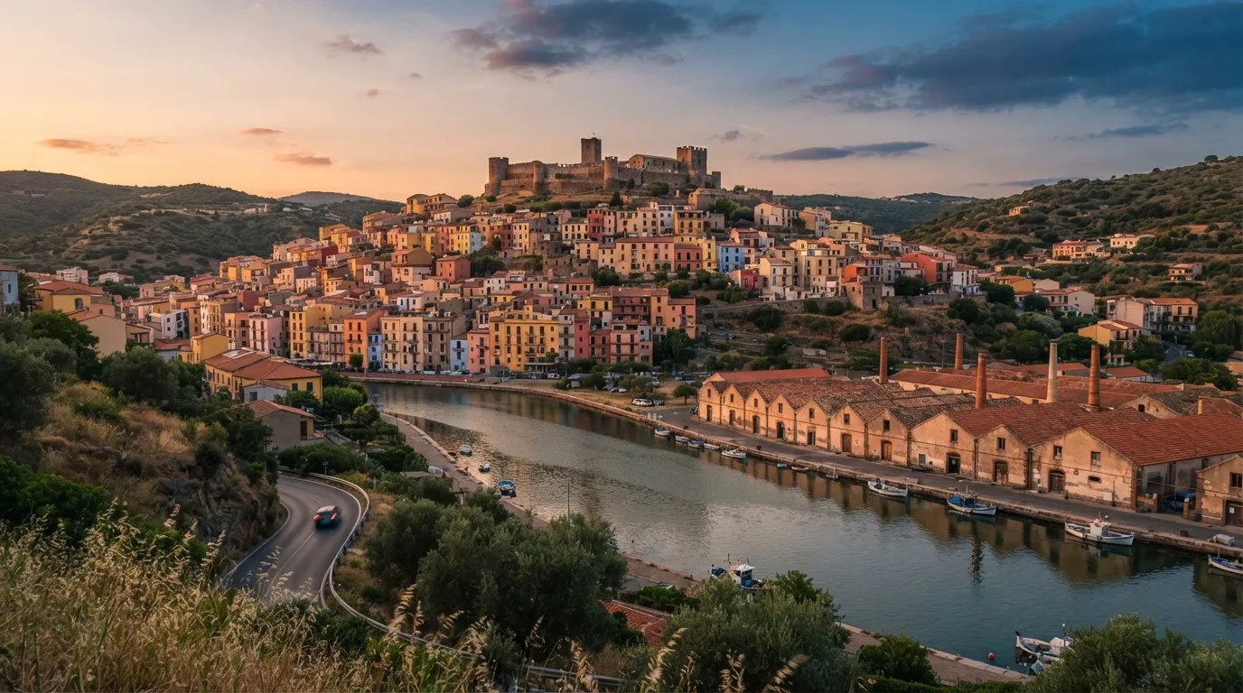 #8 - Bosa, Sardinia, Italy (Image Credits: Gemini)
