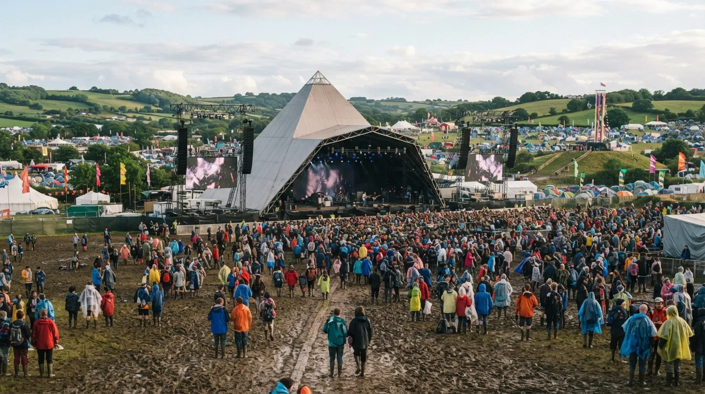 #13 - Glastonbury Festival in Somerset, England (Image Credits: Gemini)