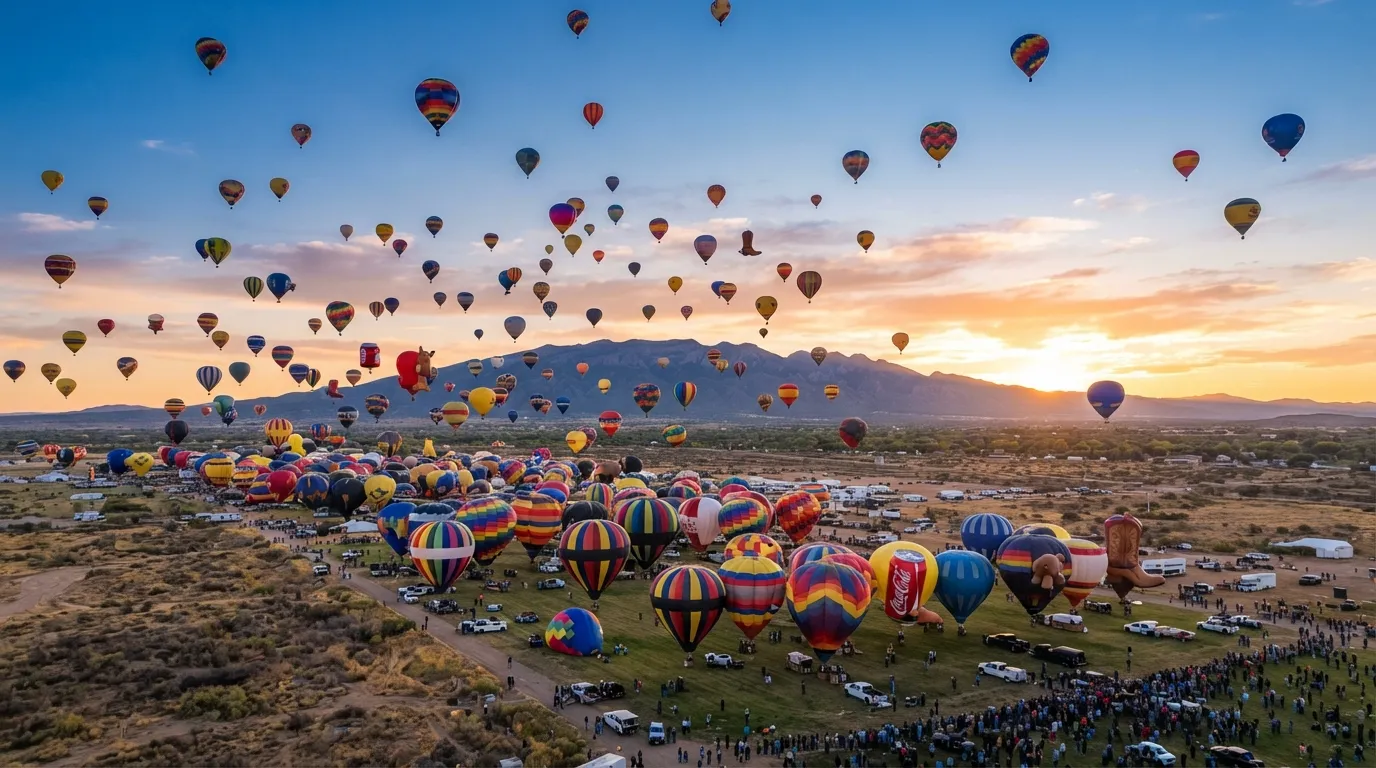 #12 - Albuquerque International Balloon Fiesta in New Mexico (Image Credits: Gemini)
