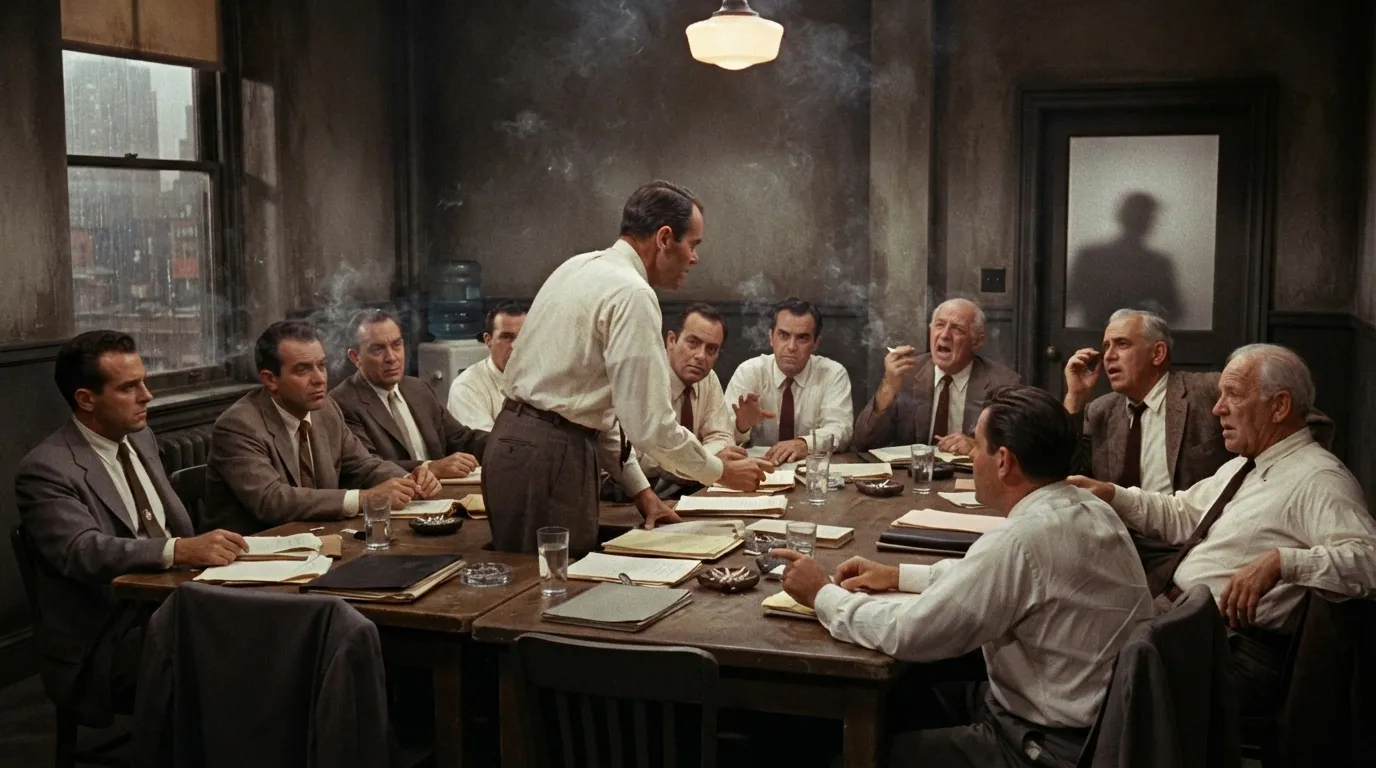 #17 - 12 Angry Men Turns One Room Into a Pressure Cooker (Image Credits: Gemini)