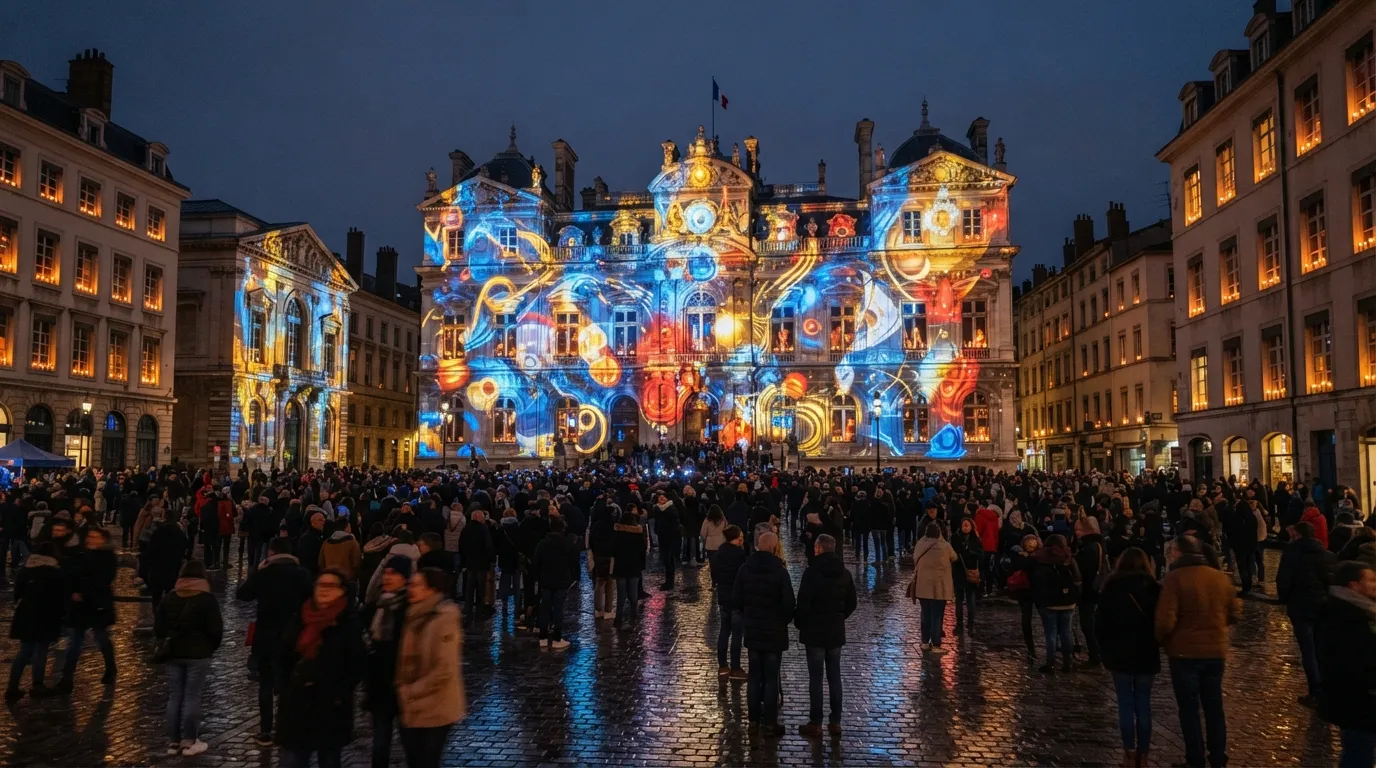 #11 - Fête des Lumières in Lyon, France (Image Credits: Gemini)