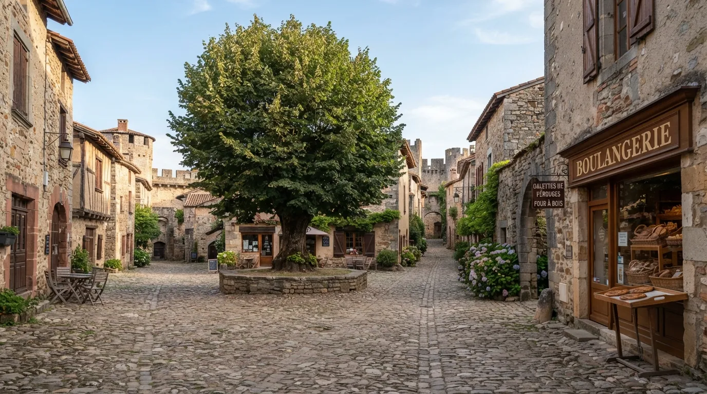 #1 - Pérouges, France (Image Credits: Gemini)