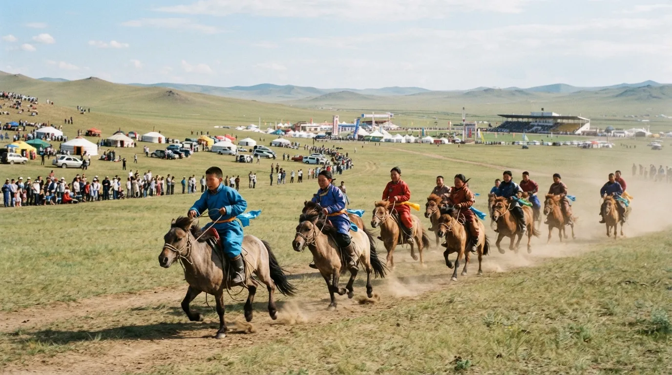 #8 - Naadam in Mongolia (Image Credits: Gemini)