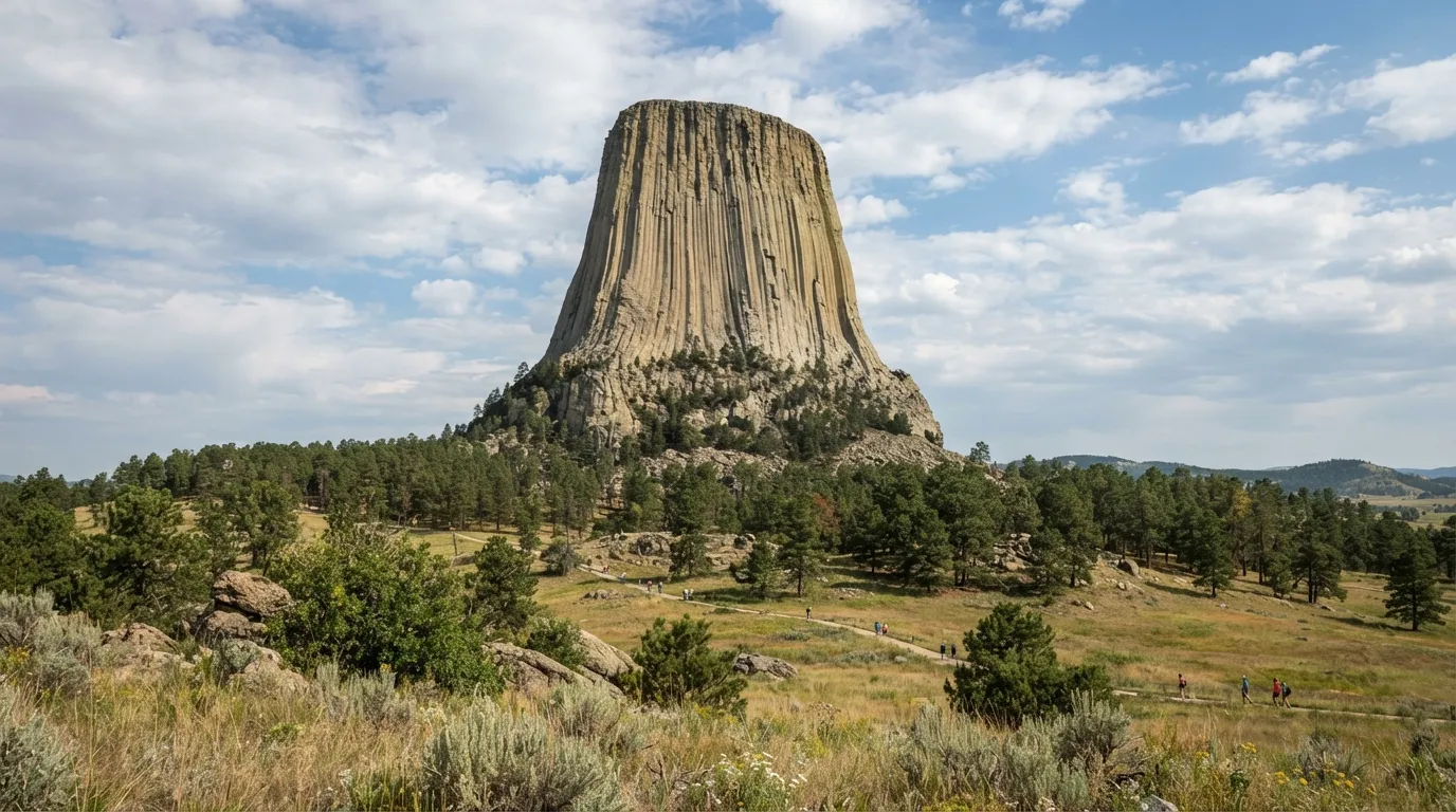 #10 - Devils Tower National Monument in Wyoming (Image Credits: Gemini)