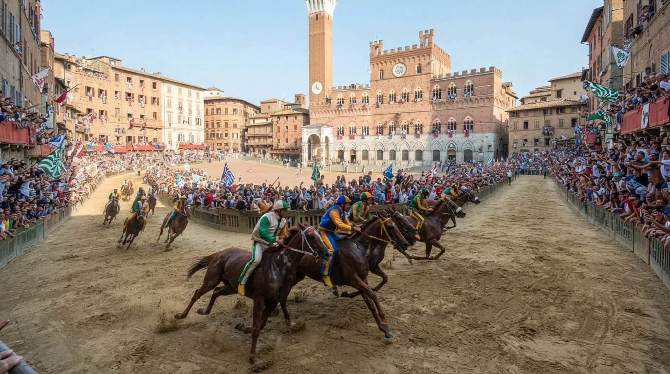 #6 - Palio di Siena in Siena, Italy (Image Credits: Gemini)