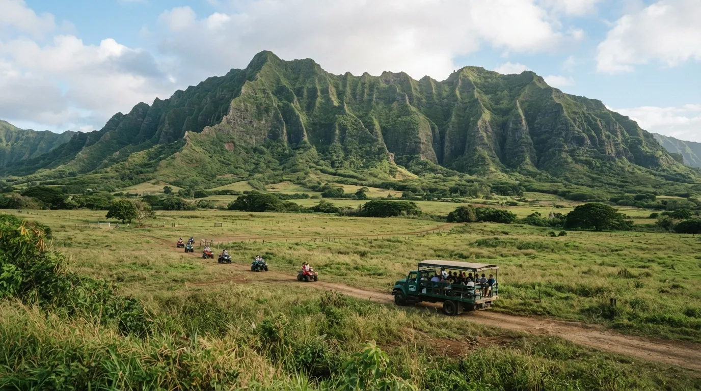 #9 - Kualoa Ranch on Oahu, Hawaii (Image Credits: Gemini)
