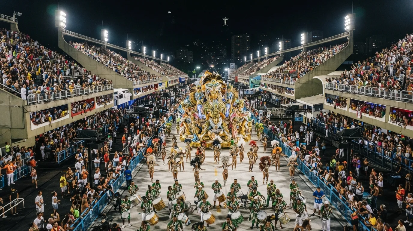 #5 - Rio Carnival in Rio de Janeiro, Brazil (Image Credits: Gemini)