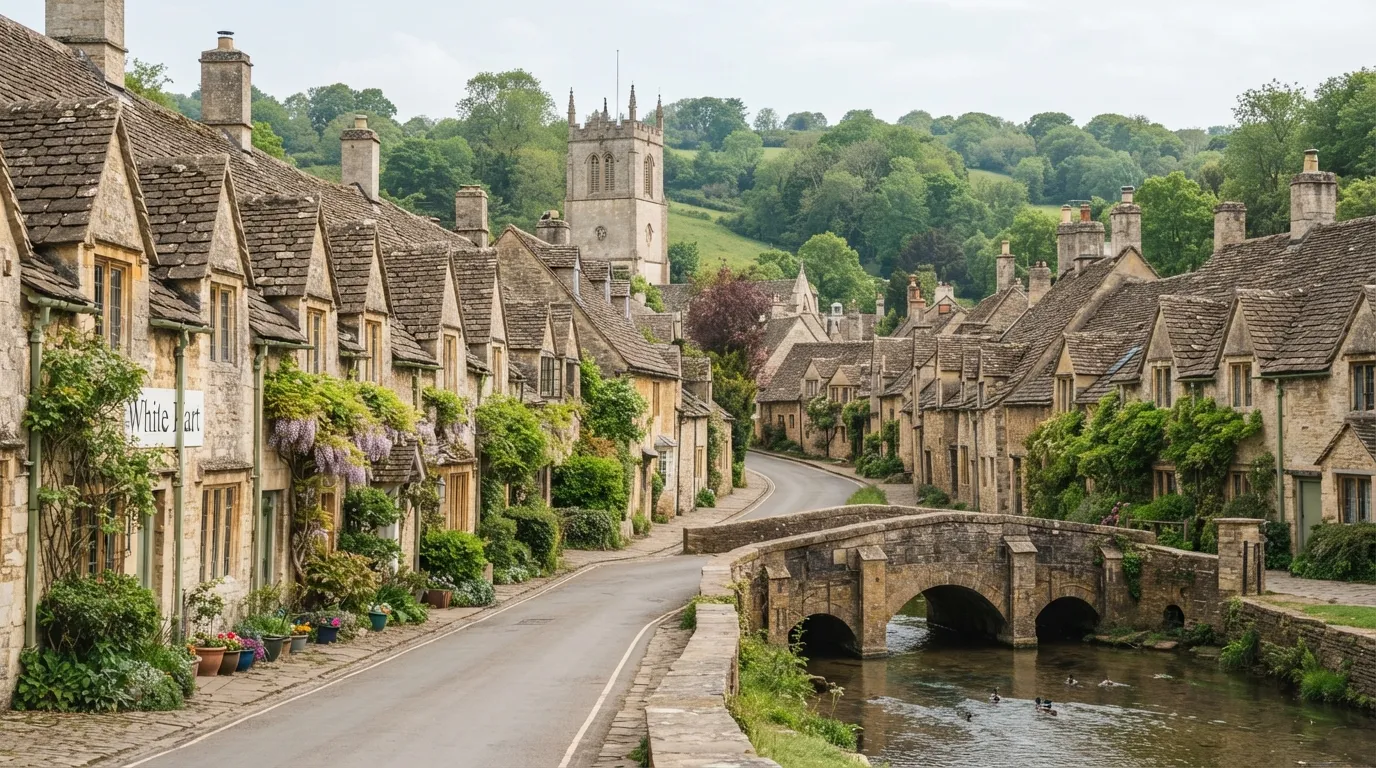 #21 - Castle Combe, England, the Village Filmmakers Keep Borrowing (Image Credits: Gemini)