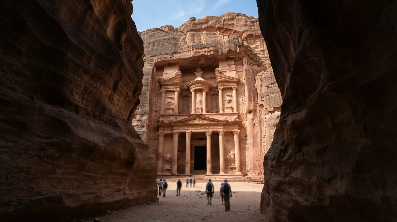 #6 - Petra in Jordan (Image Credits: Gemini)