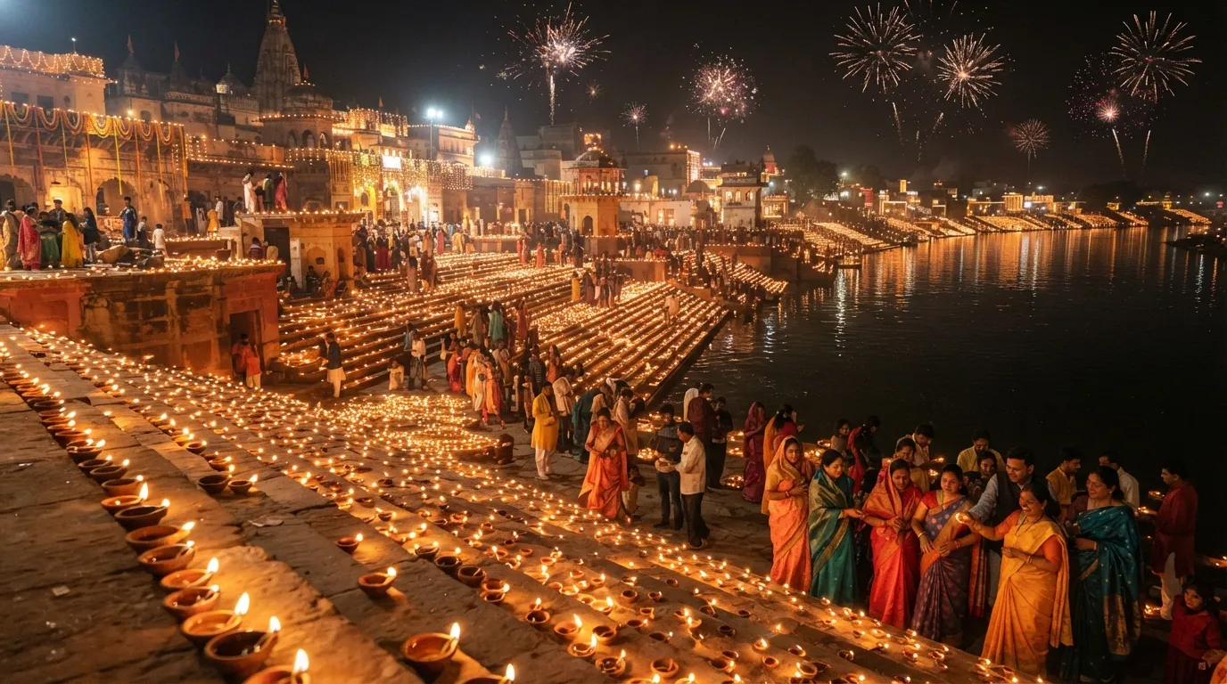 #3 - Diwali in India (Image Credits: Gemini)