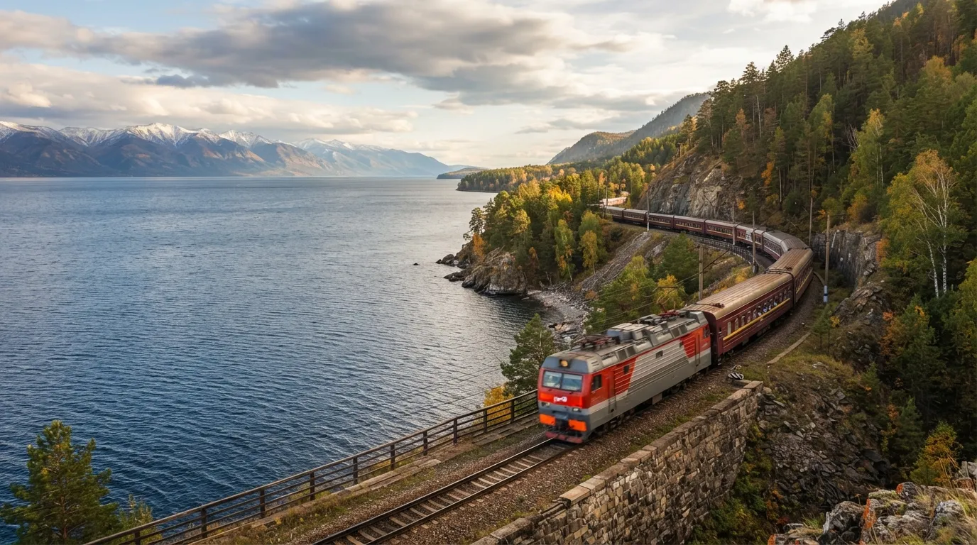 #1 - Trans-Siberian Railway: Seven Time Zones by Train (Image Credits: Gemini)