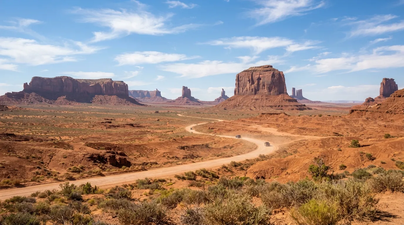 #4 - Monument Valley Navajo Tribal Park in Arizona and Utah (Image Credits: Gemini)
