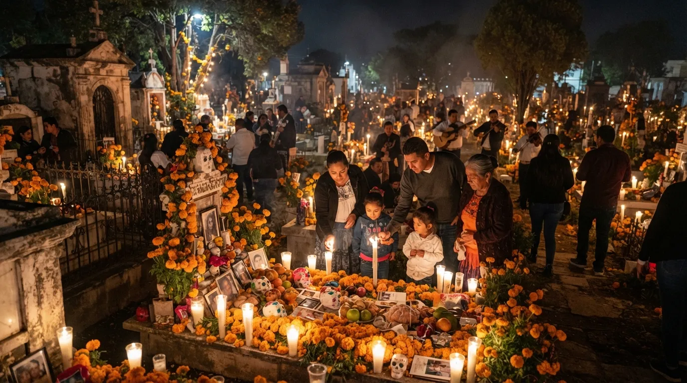 #1 - Day of the Dead in Oaxaca, Mexico (Image Credits: Gemini)