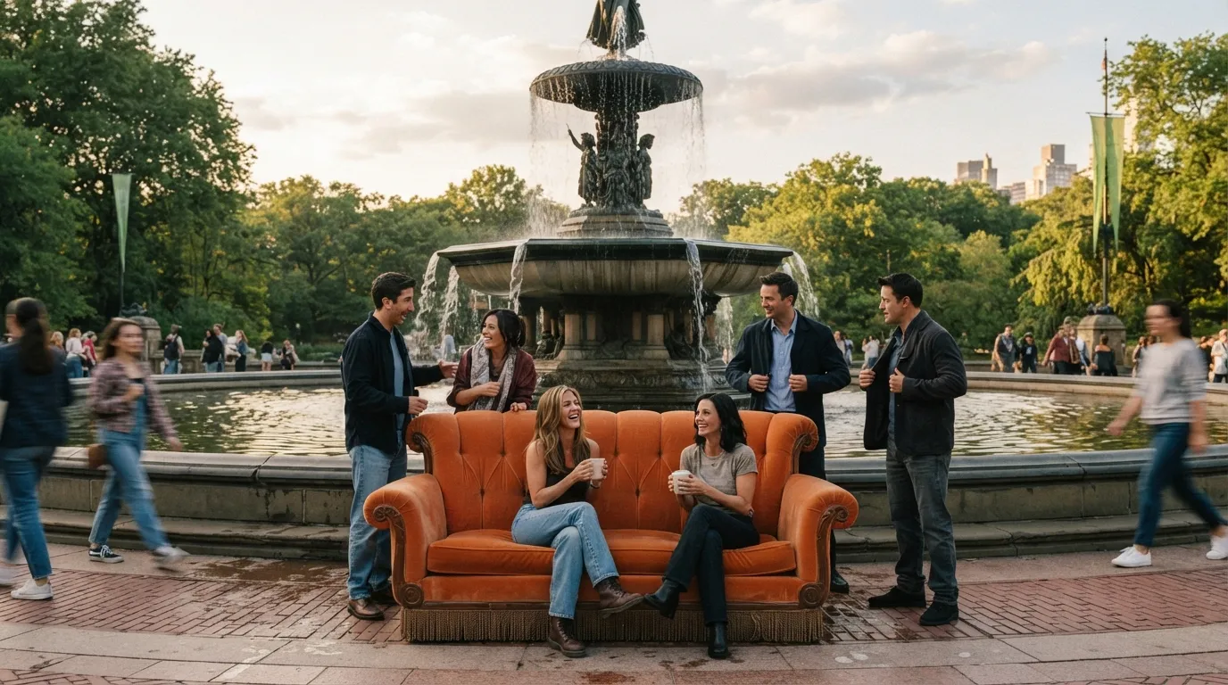 #5 - Friends: The Couch, the Fountain, and the Break (Image Credits: Gemini)