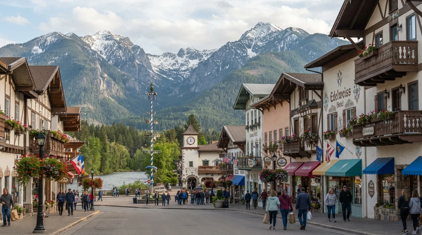 #3 - Leavenworth, Washington, the Mountain Town That Became Bavaria (Image Credits: Gemini)