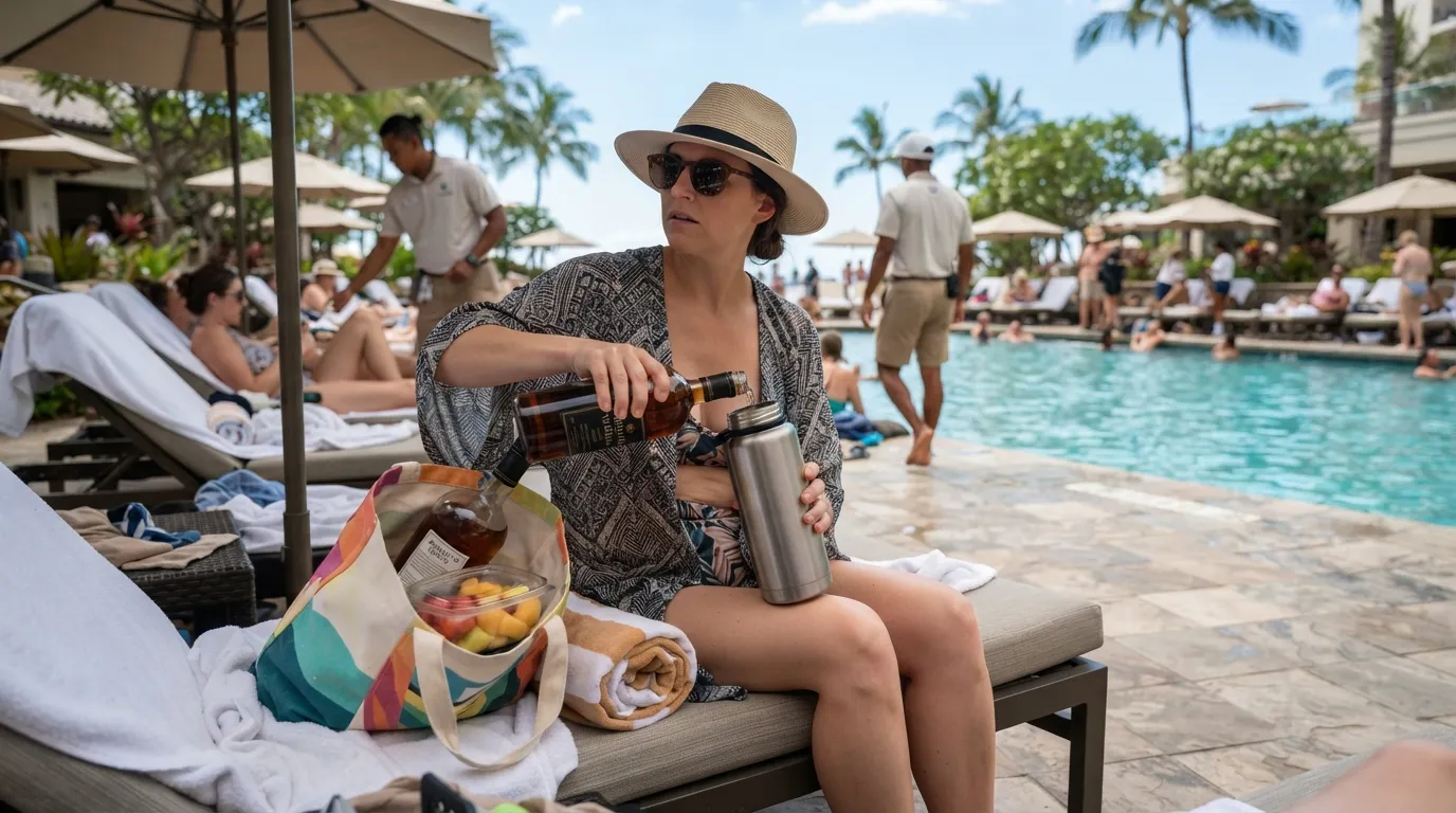 #16 - Smuggling in Outside Food and Alcohol (Image Credits: Gemini)