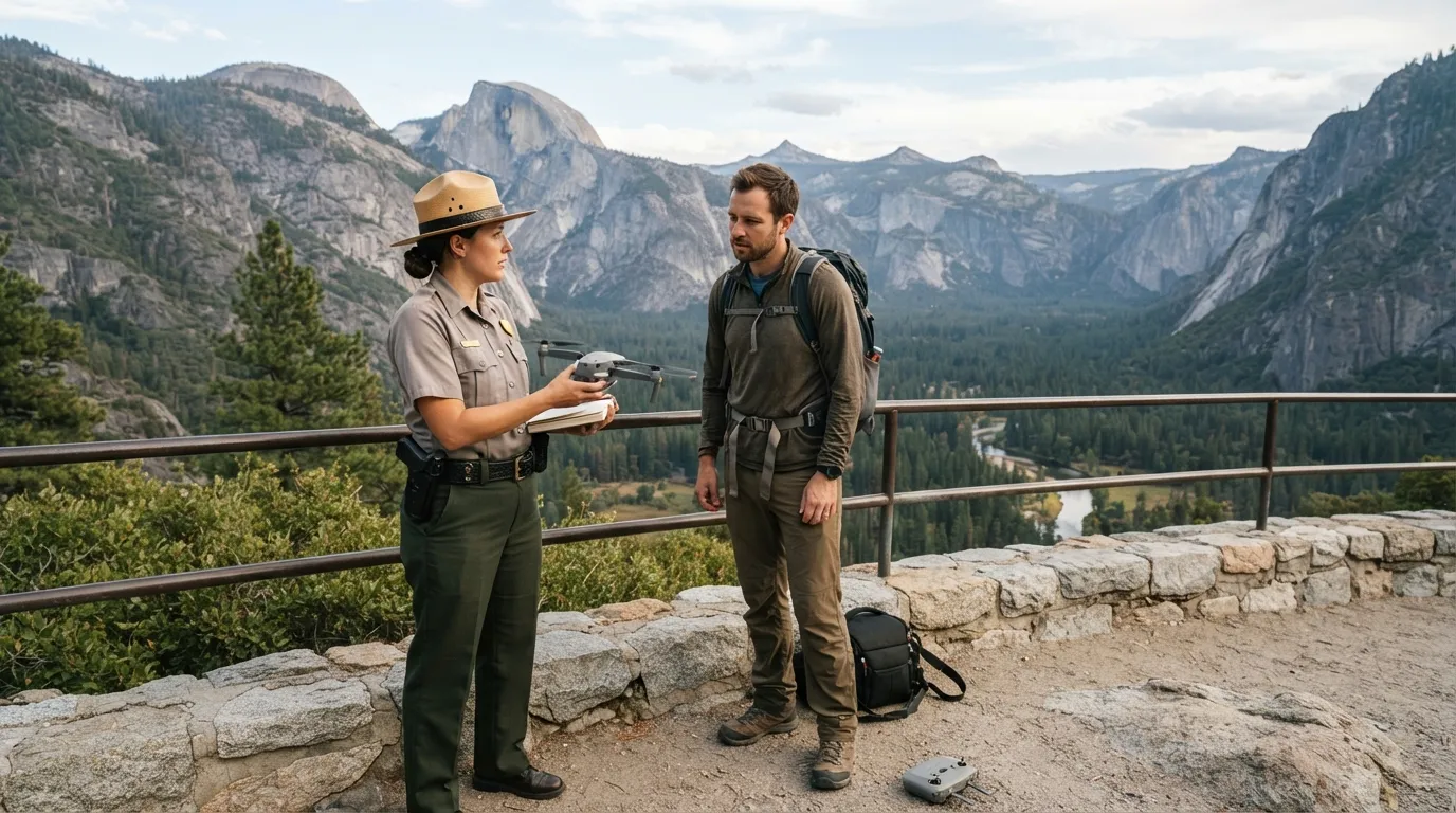 #1 - Drones Are Banned in National Parks (Image Credits: Gemini)