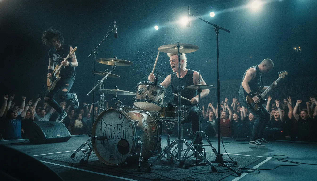 #15 - Green Day Got Their Pop-Punk Engine with Tré Cool (Image Credits: Gemini)
