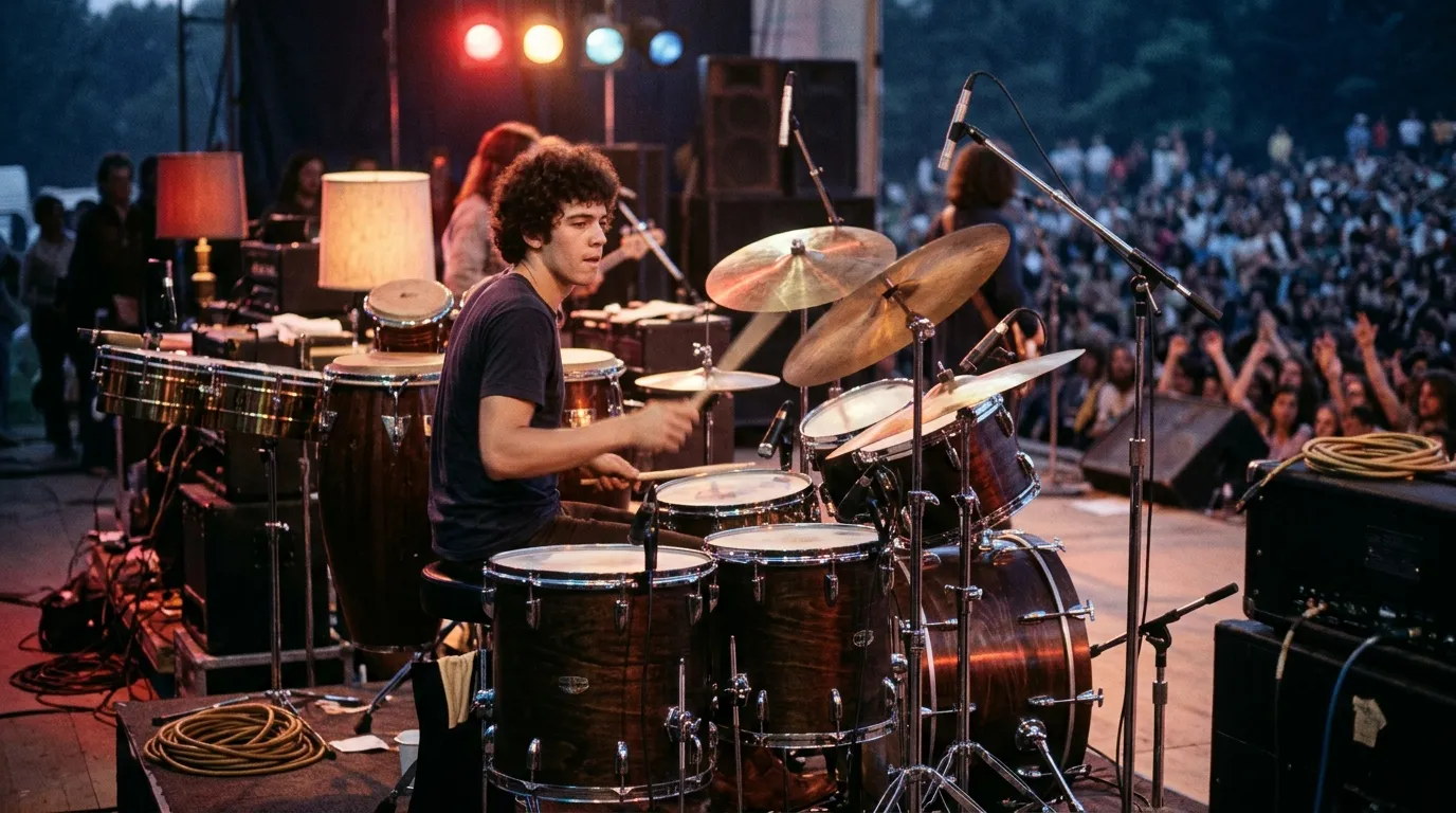 #4 - Santana Became a Hit with Michael Shrieve (Image Credits: Gemini)