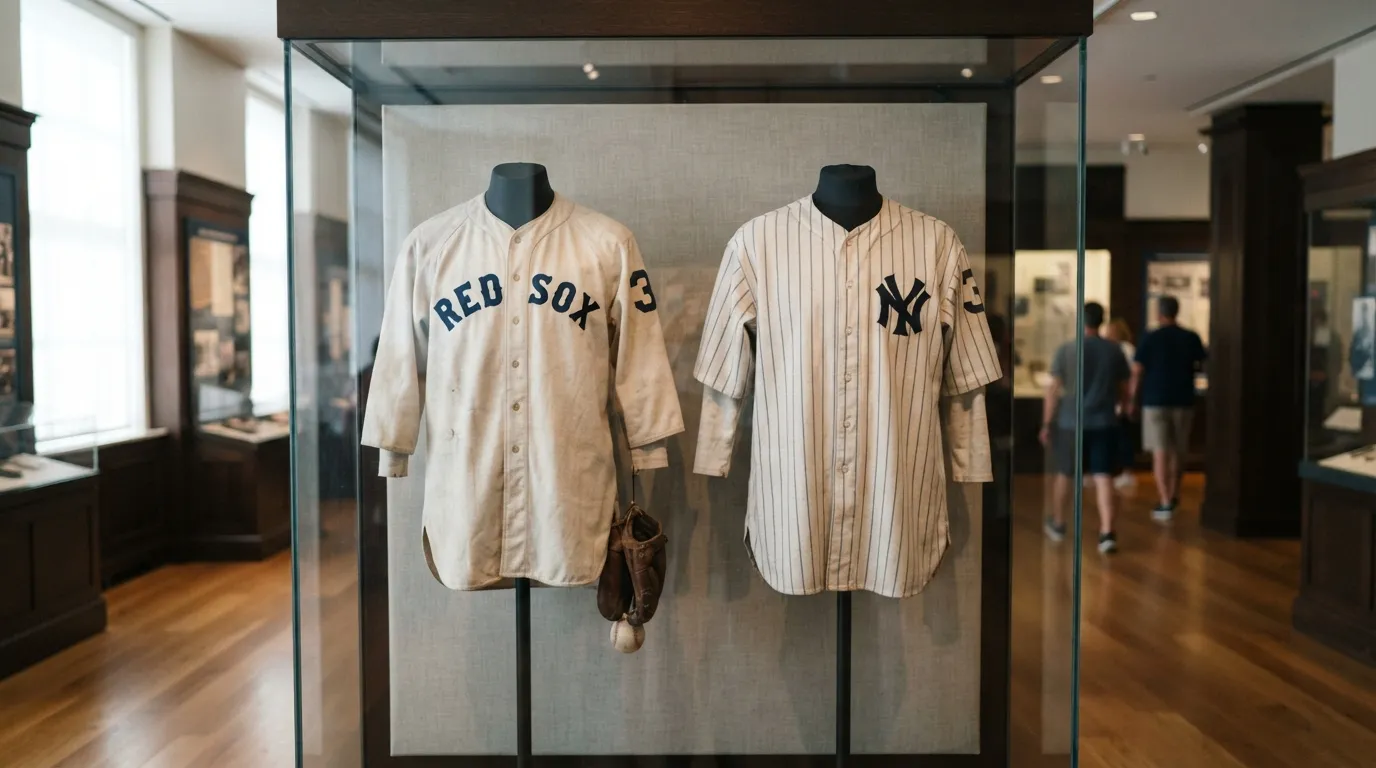 #23 - Babe Ruth: Boston Red Sox (1914-1919) vs. New York Yankees (1920-1934) (Image Credits: Gemini)