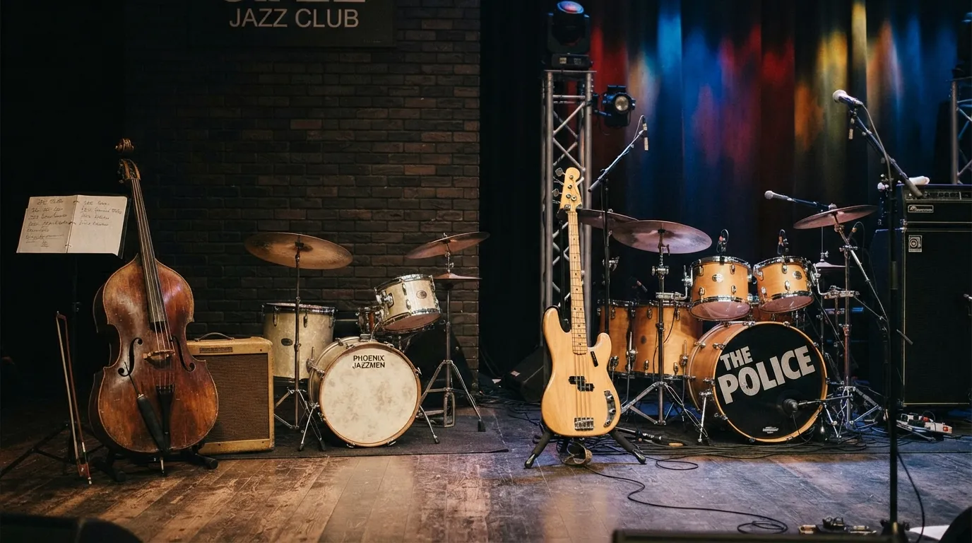 #12 - Sting: Jazz Bassist in Last Exit vs The Police (Image Credits: Gemini)