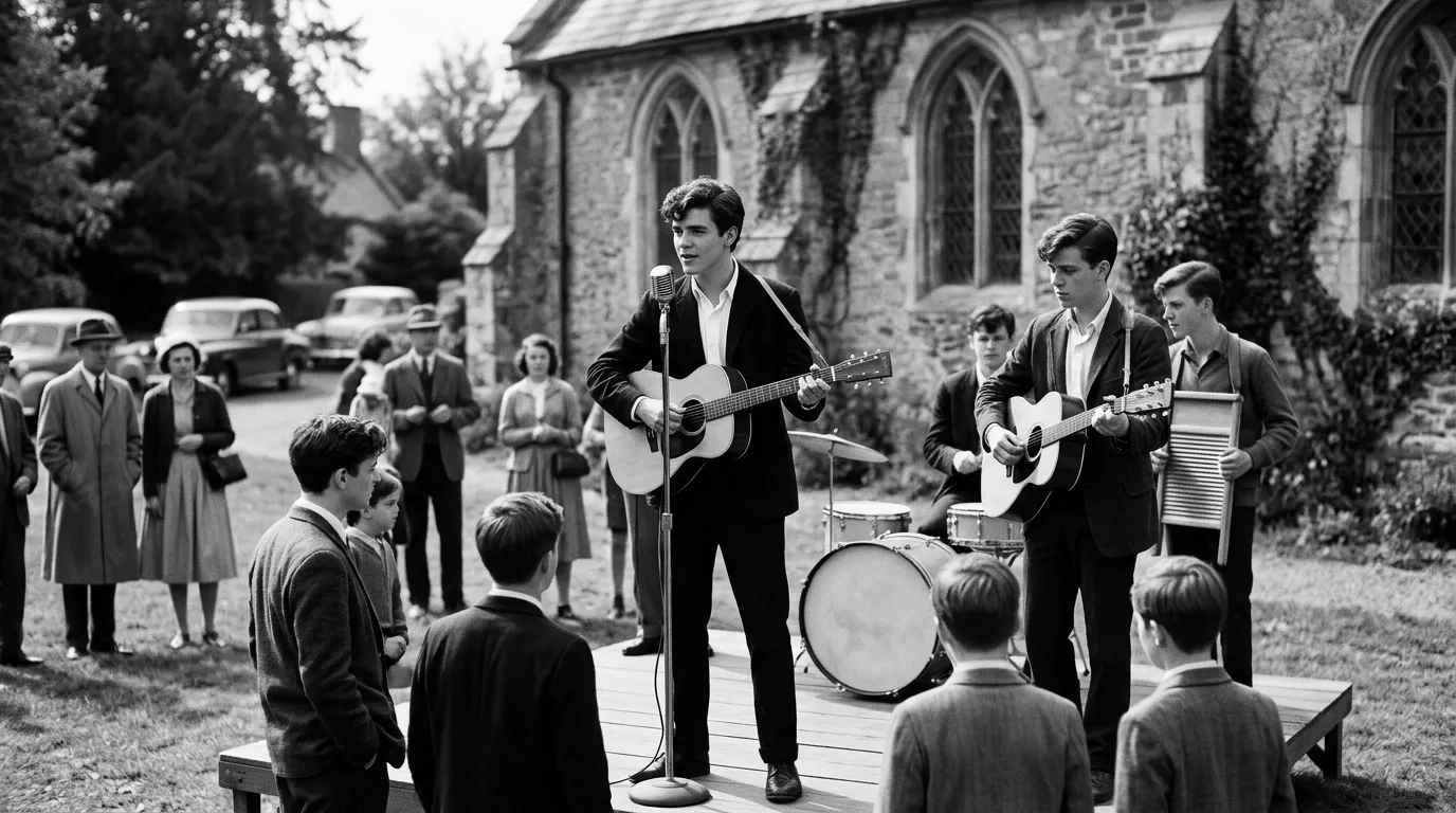 #1 - John Lennon: Quarrymen Leader vs Beatles Songwriting Force (Image Credits: Gemini)