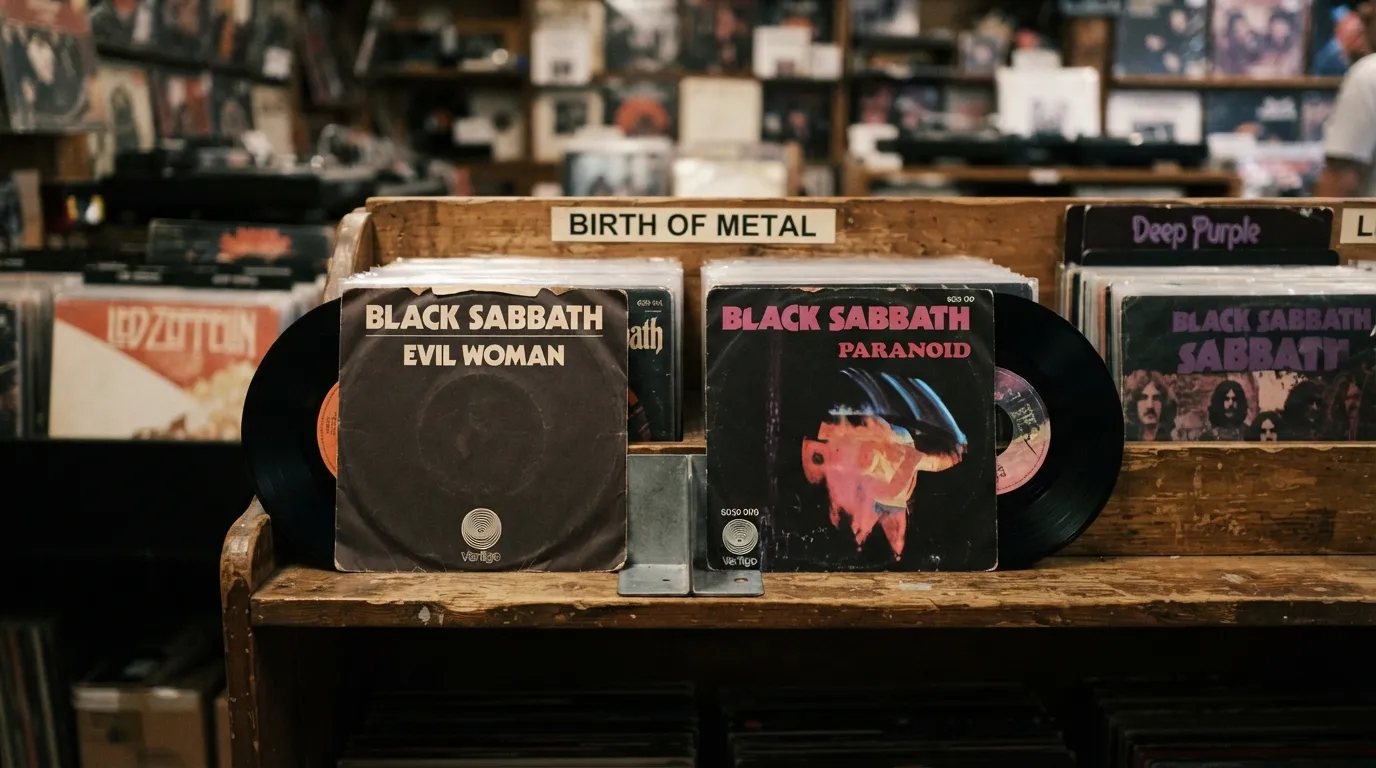 #19 - Black Sabbath: A Cover Single to Metal's Blueprint (Image Credits: Gemini)
