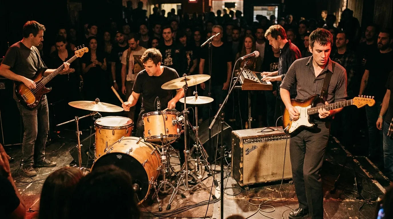 #15 - Talking Heads: Art-School Jitters to a House on Fire (Image Credits: Gemini)