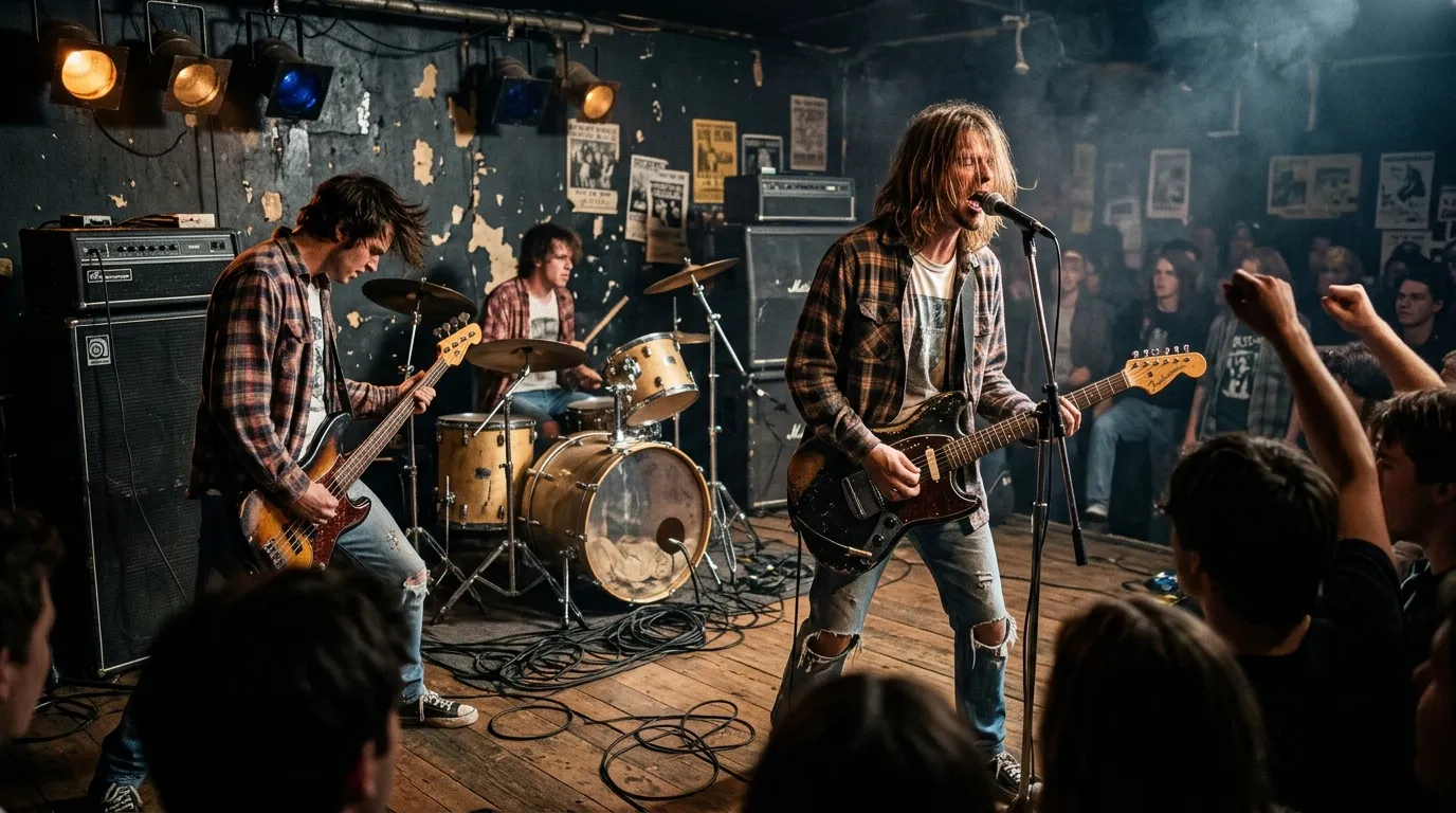 #1 - Nirvana: Local Punk Energy to Grunge Watershed (Image Credits: Gemini)