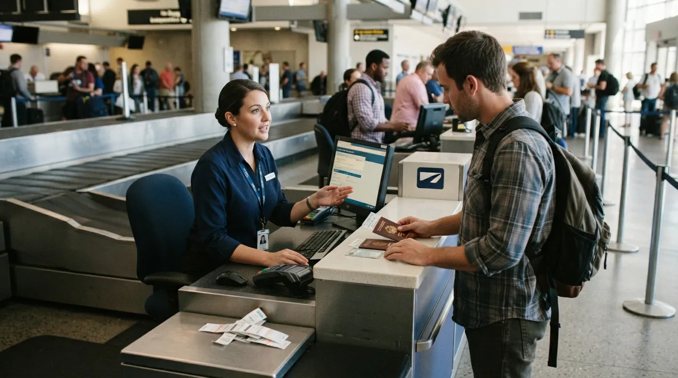 #9 – Counter Service Fees on Budget Carriers (Image Credits: Gemini)