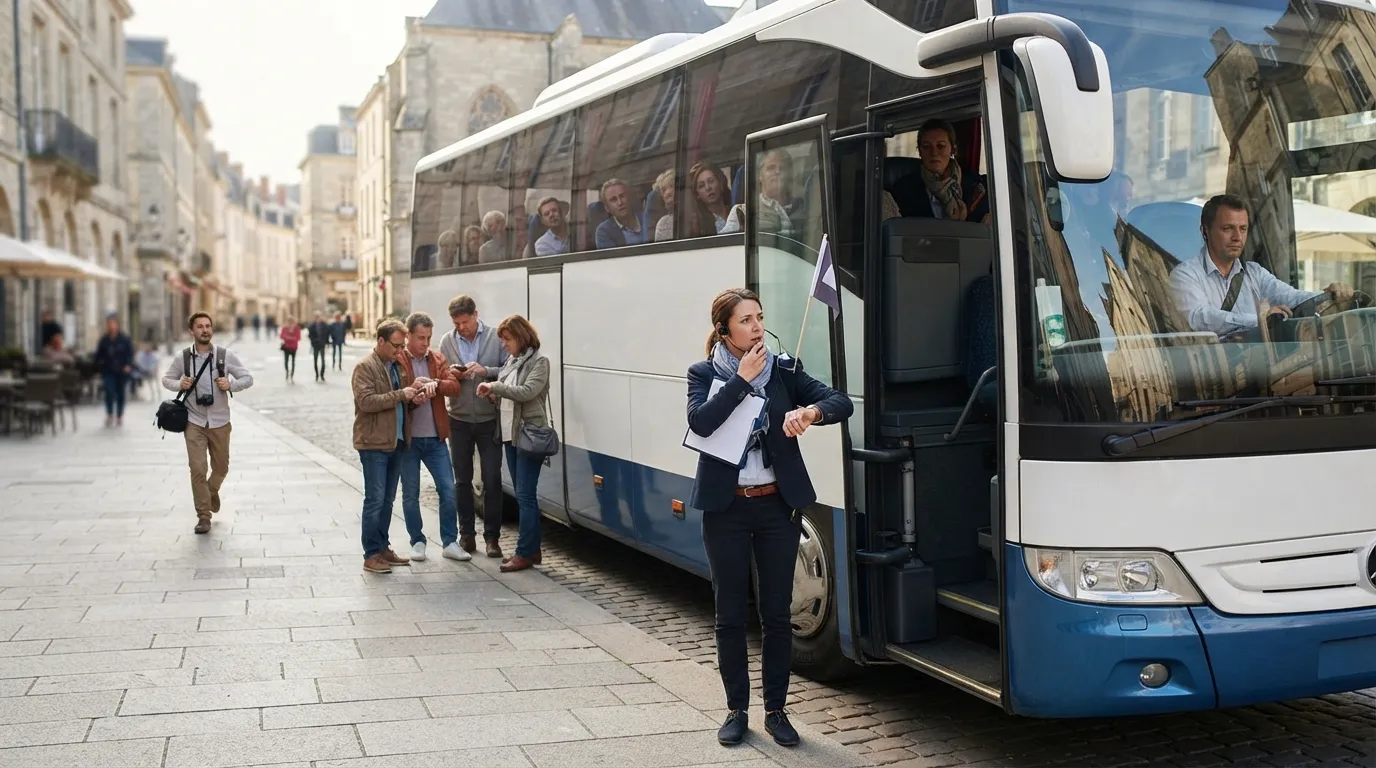 #13 - One Late Passenger Delays the Entire Motorcoach (Image Credits: Gemini)
