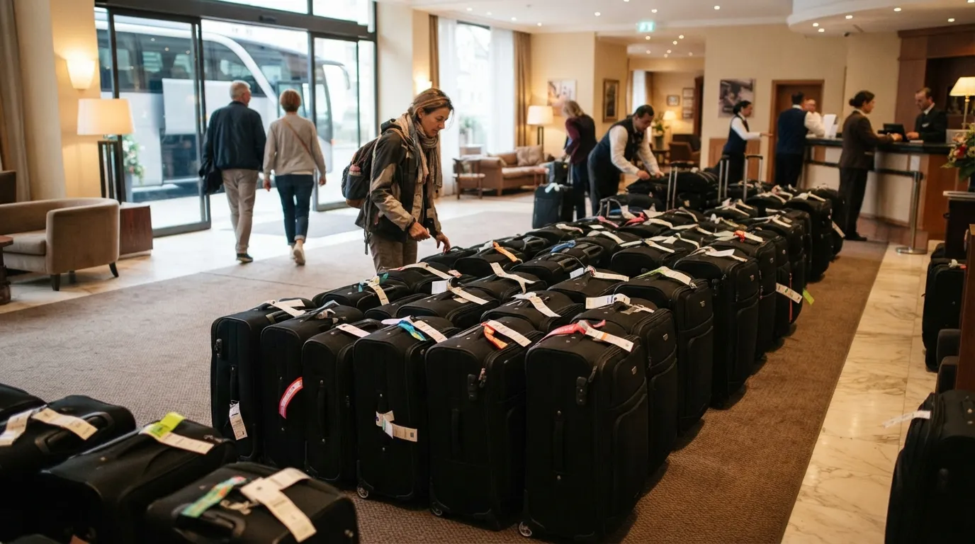 #12 - Your Suitcase Disappears Into a Strict Porterage System (Image Credits: Gemini)