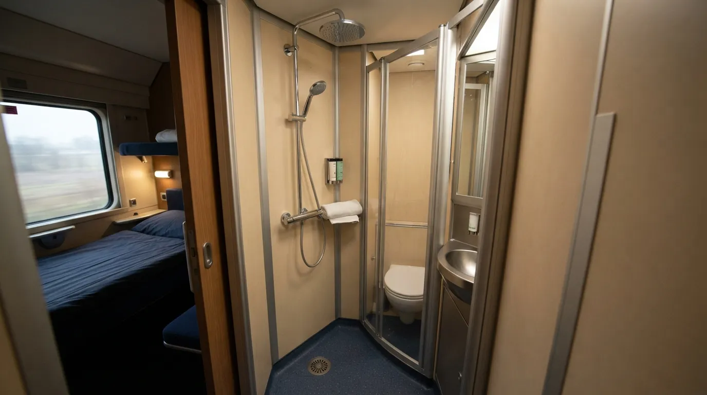 #12 - Shower Access Exists Only in Select Premium Cabins (Image Credits: Gemini)