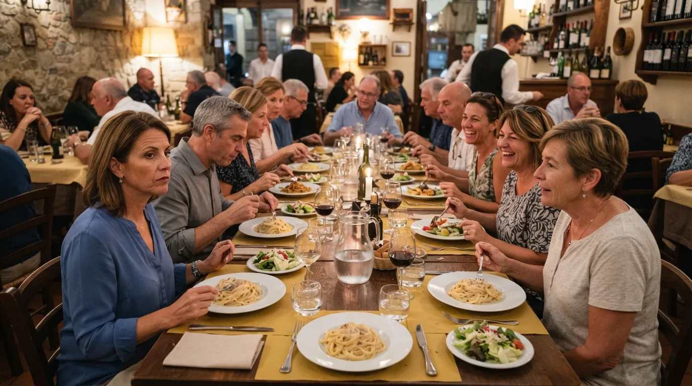 #10 - Group Dining Exposes Every Difference in Taste and Speed (Image Credits: Gemini)