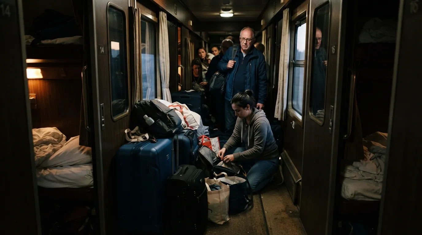 #8 - Blocking Corridors by Packing Early Before Arrival (Image Credits: Gemini)
