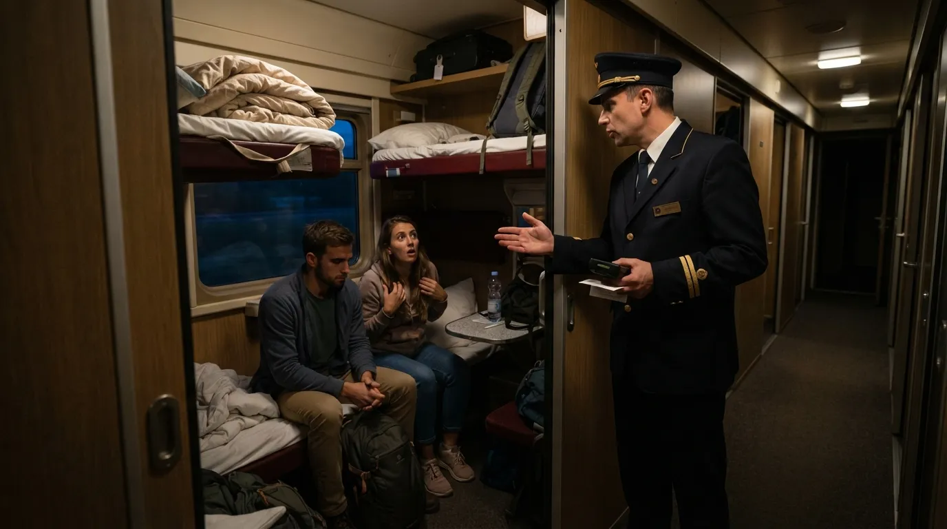 #4 - Bringing Non-Ticketed Guests Into Sleeper Compartments (Image Credits: Gemini)