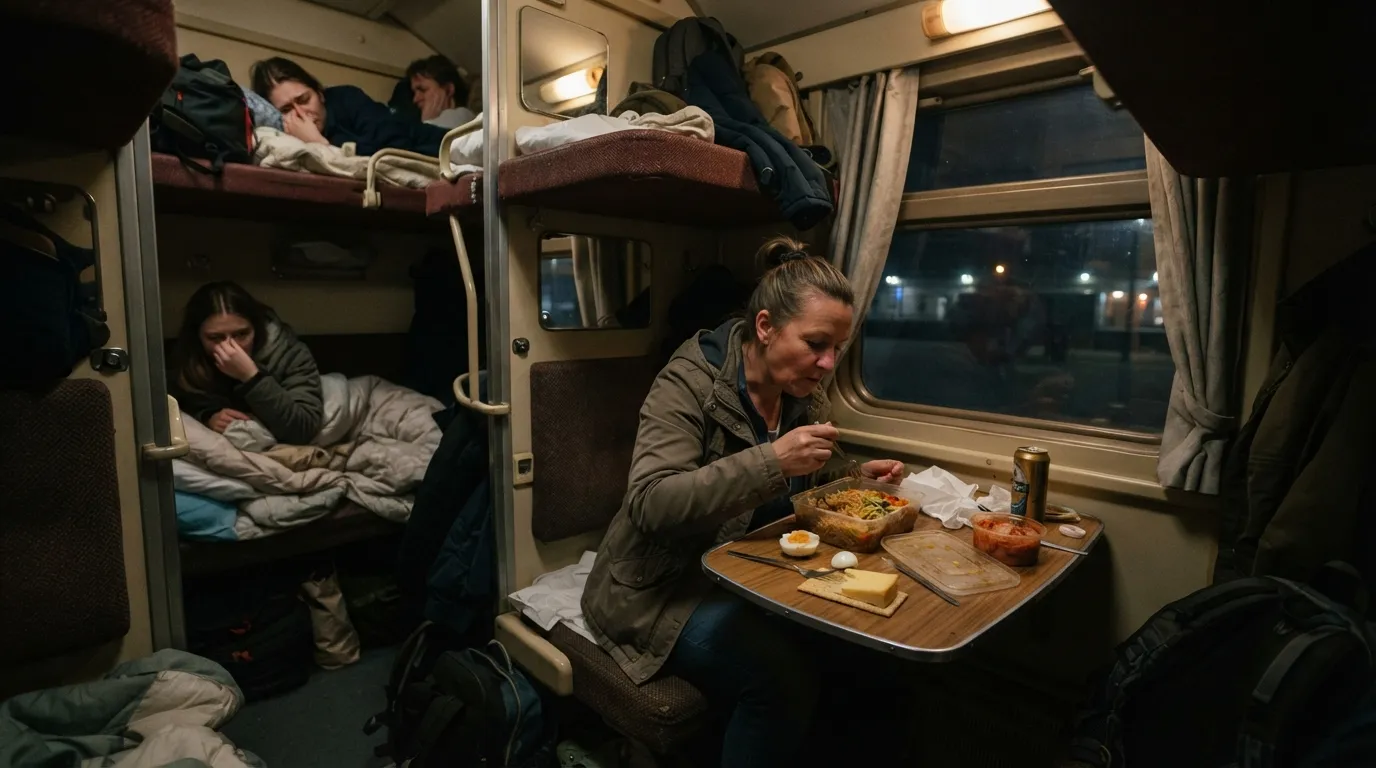 #13 - Unpacking Strong-Smelling Food in a Shared Space (Image Credits: Gemini)