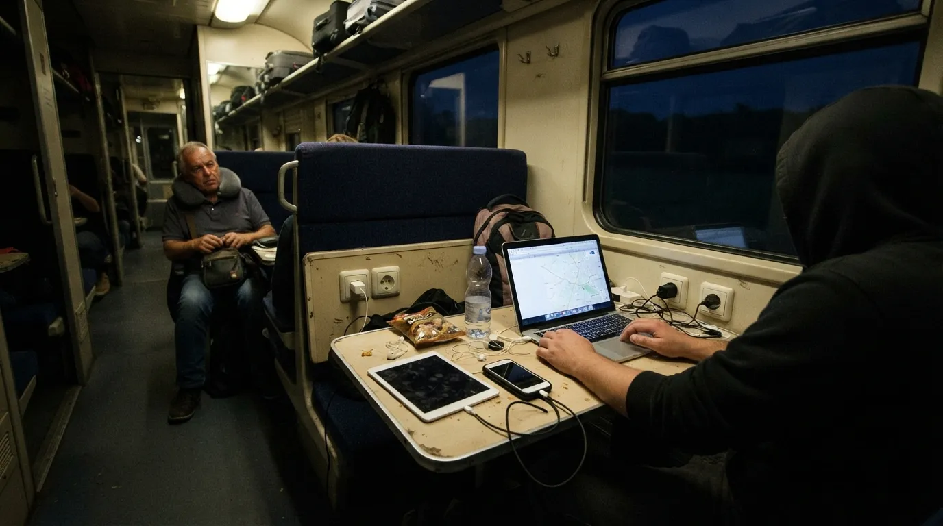 #8 - Hogging Shared Tables and Charging Sockets (Image Credits: Gemini)