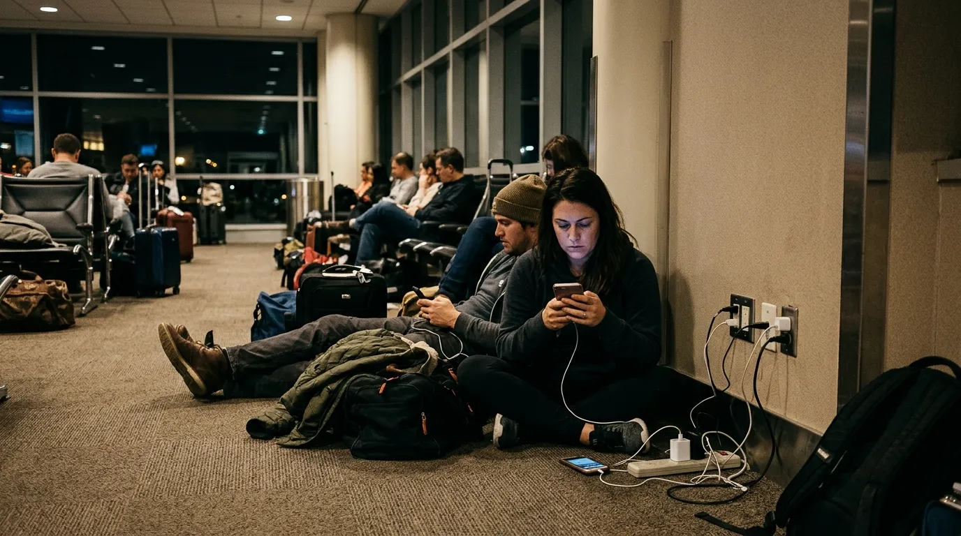 #8 - Outlets and Wi-Fi Become Prime Real Estate (Image Credits: Gemini)