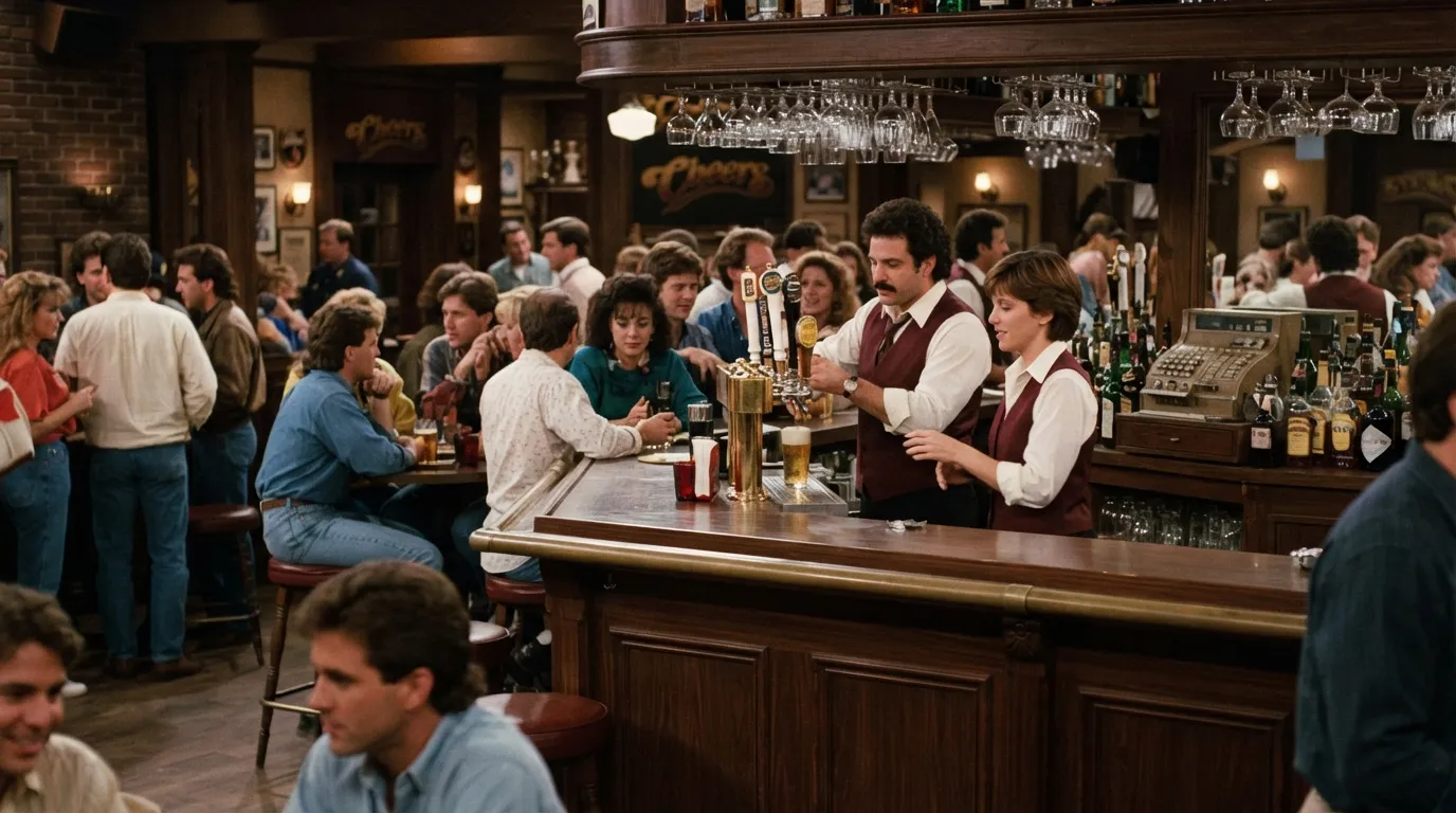 #1 - Cheers Said Goodbye to Diane and Welcomed Rebecca (Image Credits: Gemini)